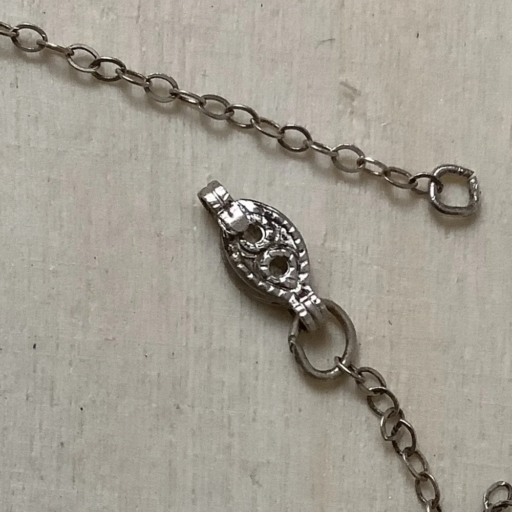 Virgo zodiac pendant-charm 16” chain (astrology) New Vintage sterling silver - Picture 7 of 13